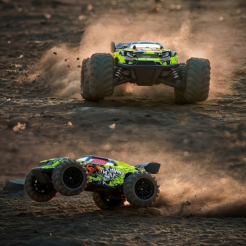 RC Off-Road Truck High Speed 2.4GHz Remote Control Car - Impact & Drop Resistant, All-Terrain Monster Truck Toy for Boys Kids Ages 3+, Christmas Birthday Gift