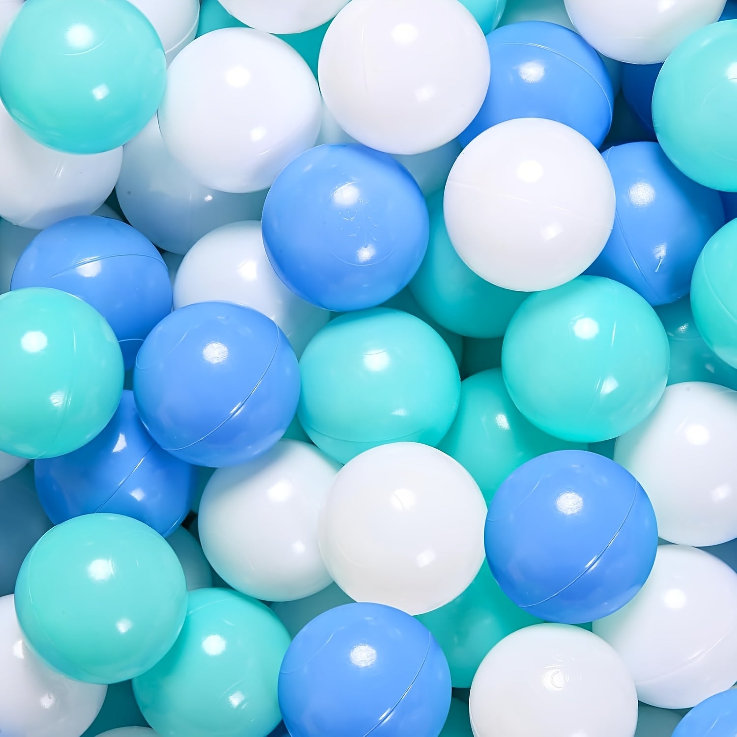 Ocean Balls for Infants Toddlers 100 200 Pack - Non-Toxic PE Colorful Ball Pit Balls for Baby Sensory Play, Hand-Foot Coordination Color Learning, Safe Play Balls for Ball Pit Pool, Baby Gift