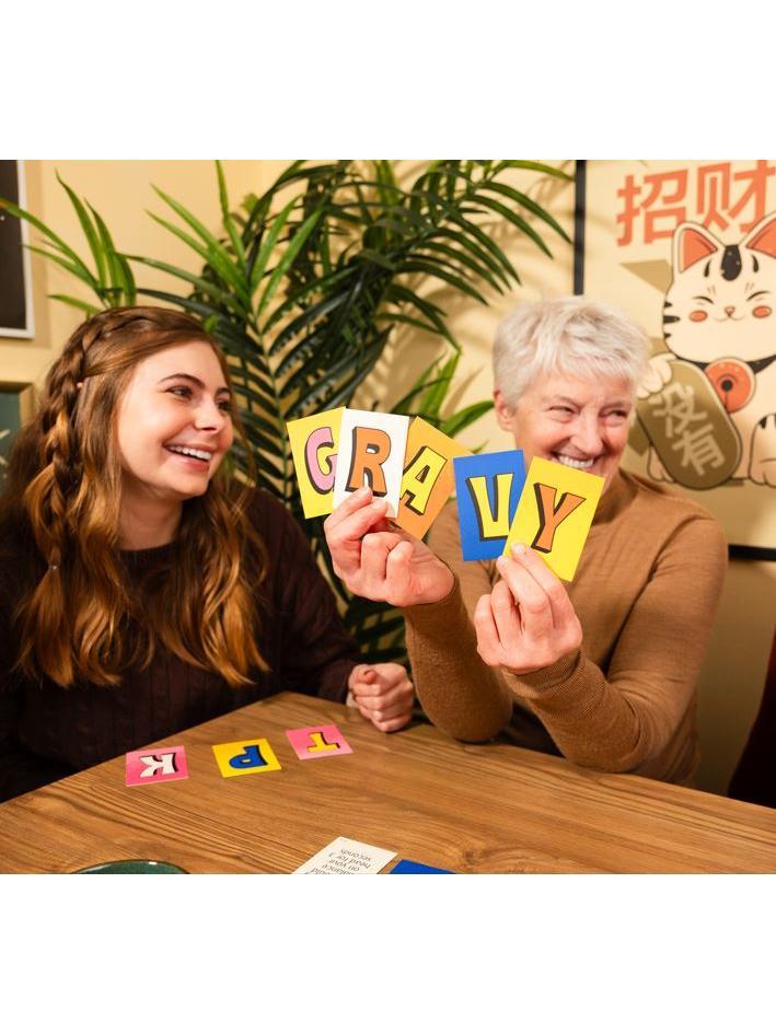 Letter Grabbing Word Card Game Pounce by Big Potato Games, Fast-Paced Category Challenge for 2–6 Players Ages 8+, Family Nights and Travel