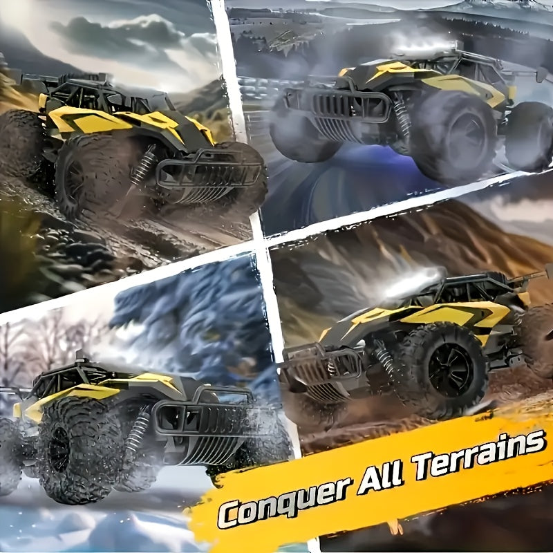 RC Car High Speed 40KM/H All Terrain Off-Road Vehicle - Long Battery Life, Sturdy 4WD Remote Control Truck for Kids Boys, Birthday Gift, Climbing Monster Car