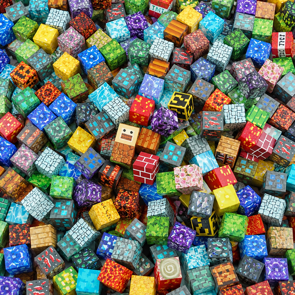 Magnetic Cube Puzzle Building Blocks for Kids – 50 to 160 Piece Construction Set with Random Patterns – STEM 3D Building Toy for Boys & Girls Ages 4+ – Birthday, Christmas & Easter Gift