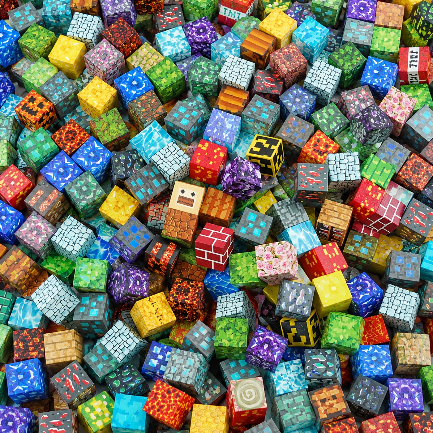 Magnetic Cube Puzzle Building Blocks for Kids – 50 to 160 Piece Construction Set with Random Patterns – STEM 3D Building Toy for Boys & Girls Ages 4+ – Birthday, Christmas & Easter Gift