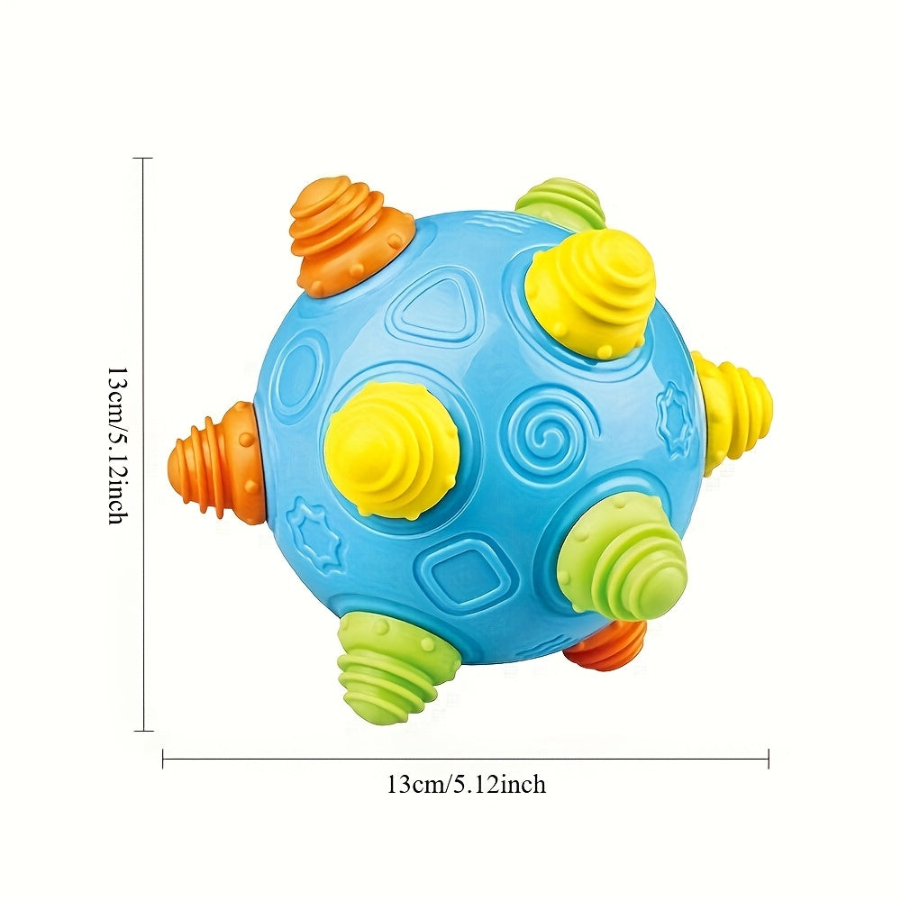 Musical Bouncing Sensory Ball Toy for Babies – BPA Free Interactive Electric Dancing Ball with Fun Sounds & Melodies, Encourages Crawling & Jumping, Developmental Toy for Boys Girls