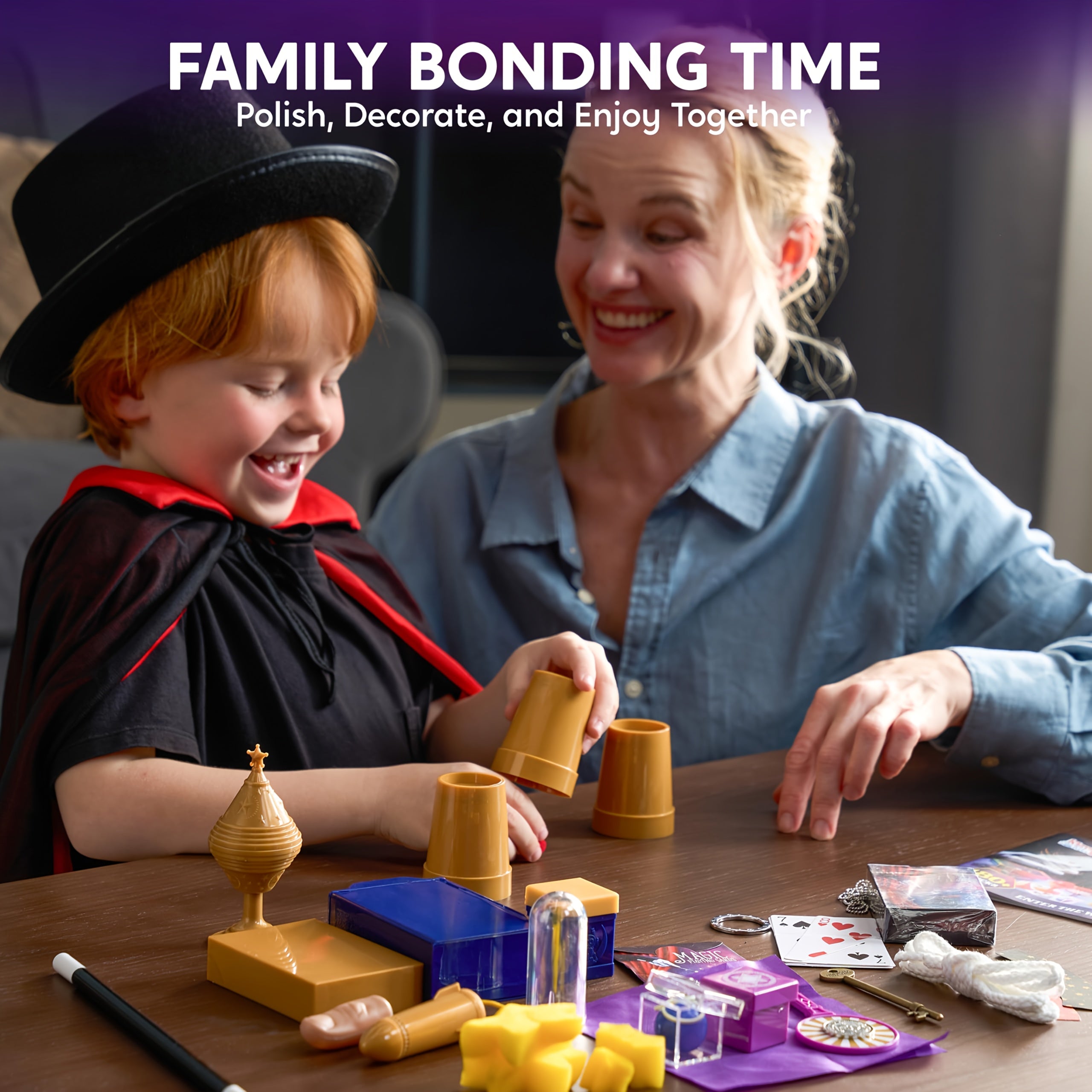 180+ Magic Tricks Kit for Kids – Beginner Magician Set with Video Lessons, Wand, Illusion Cards & Props – STEM Performance Toy – Birthday & Christmas Gift for Boys & Girls Ages 6+