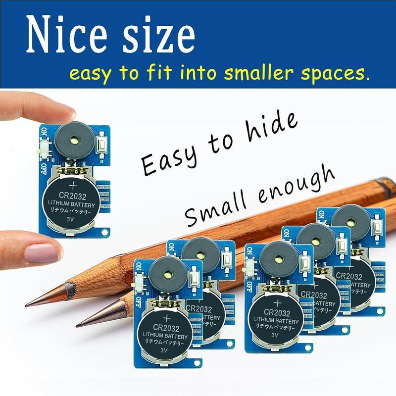 Cricket Noise Maker Prank Device – Hidden Beeping Chirping Bug for Months, Funny Office Pranks for Adults, Gag Gift, April Fools Prank, 3 Pack Blue