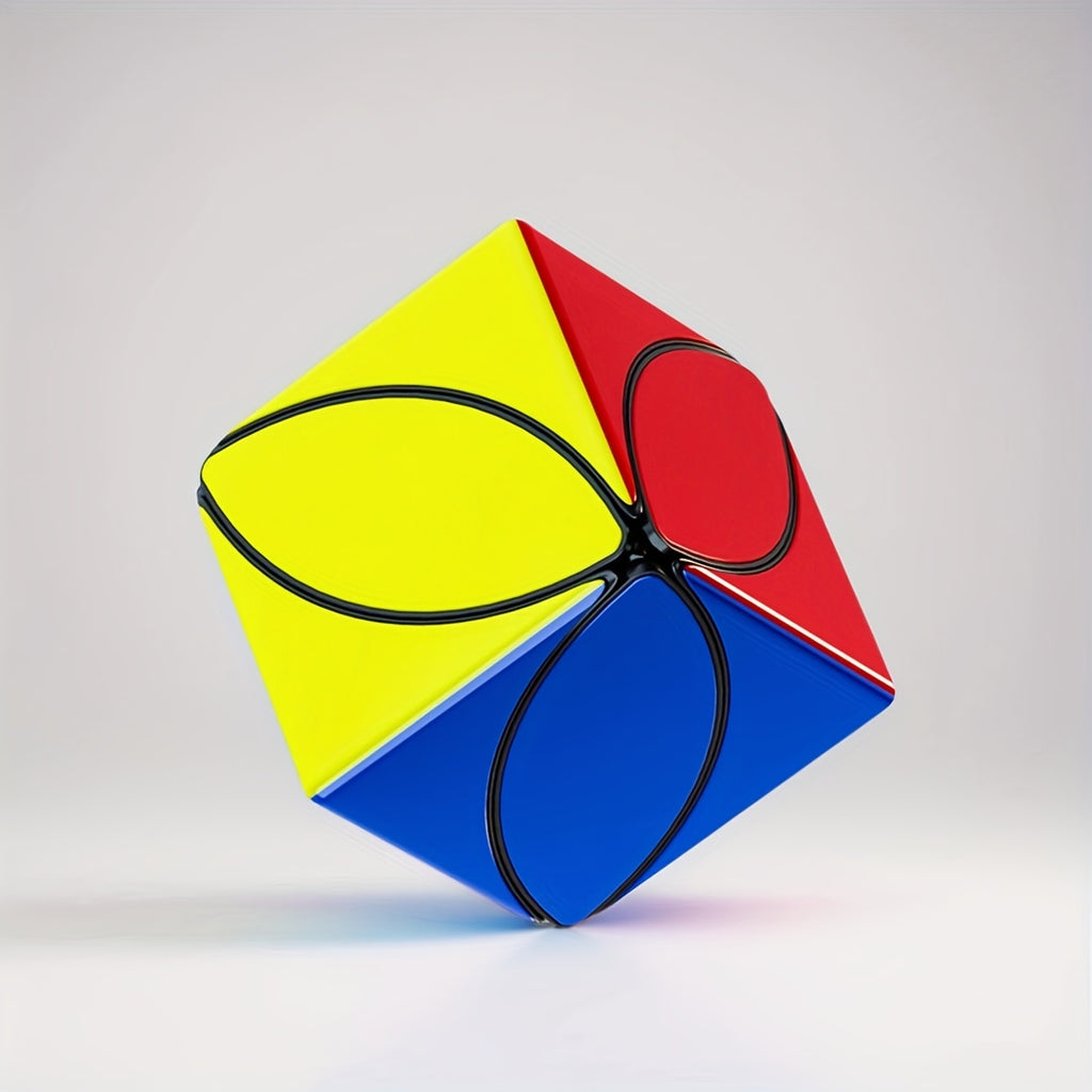 Speed Magic Cube Qiyi Maple Leaf 3x3 Puzzle Cube Smooth Turning ABS Compact Beginner Cube Toy Gift for Kids Adults STEM Brain Teaser