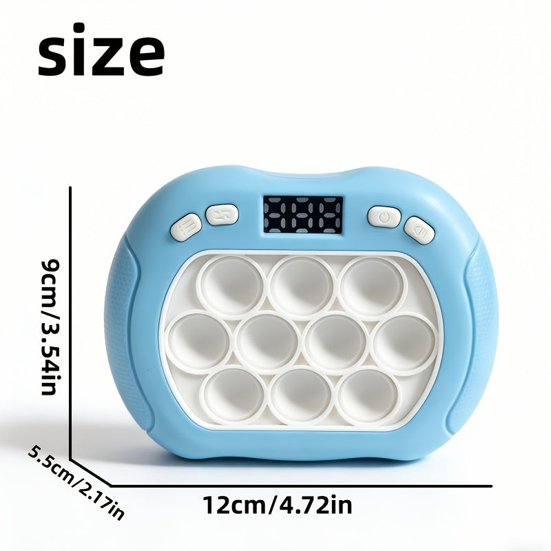 Speed Push Puzzle Game Handheld Digital Display – Fast-Paced Stress Relief Toy for Kids & Adults, Boosts Memory Reaction Speed Hand-Eye Coordination, Parent-Child Interactive Brain Game Gift