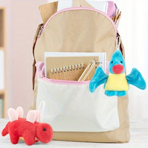 Mini Dinosaur Plush Toys 12 Pack – Soft Stuffed Dino Figures Bulk Party Favors for Kids, Goodie Bag Stuffers, Keychains, Carnival Prizes Boys Girls