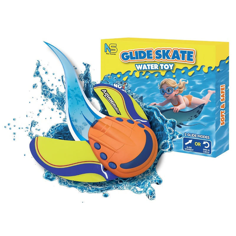 Stingray Pool Torpedo Swim Toy for Kids – Self Propelled Underwater Water Toy Glides 60 Feet, Fun Pool Games Outdoor Gift for Boys & Girls Ages 5+