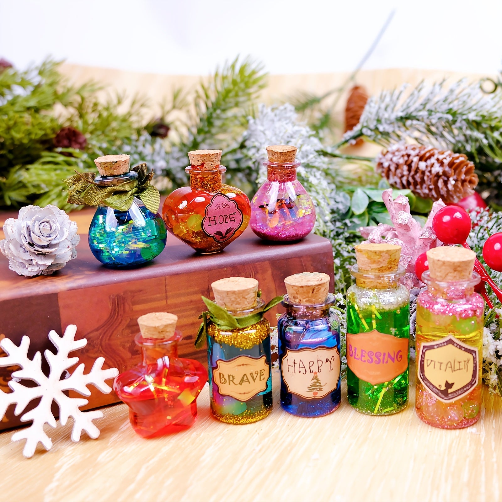 DIY Magic Potion Craft Kit for Kids – Wizard Potion Bottle Making Set – Fantasy Arts & Crafts for Boys & Girls Ages 6+ – Halloween Party Activity – Christmas & Birthday Gift