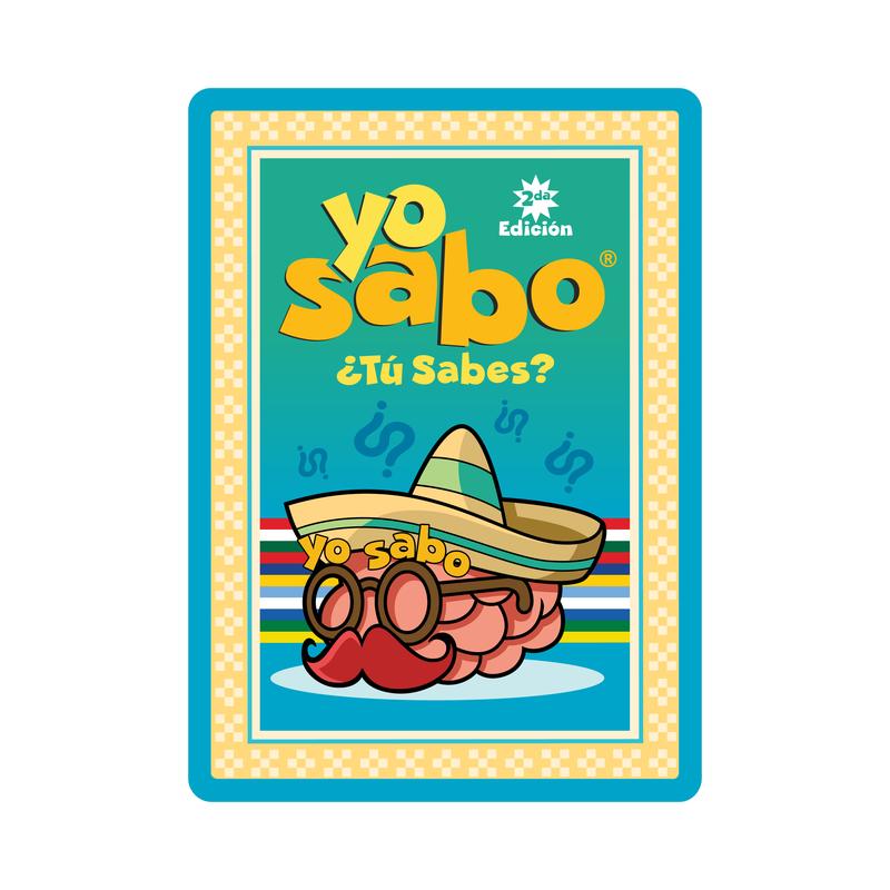Bilingual Spanish Card Game Yo Sabo Edition 2 with 198 Cards, Latino Trivia and Chancla Challenges for Family Game Night and Language Practice