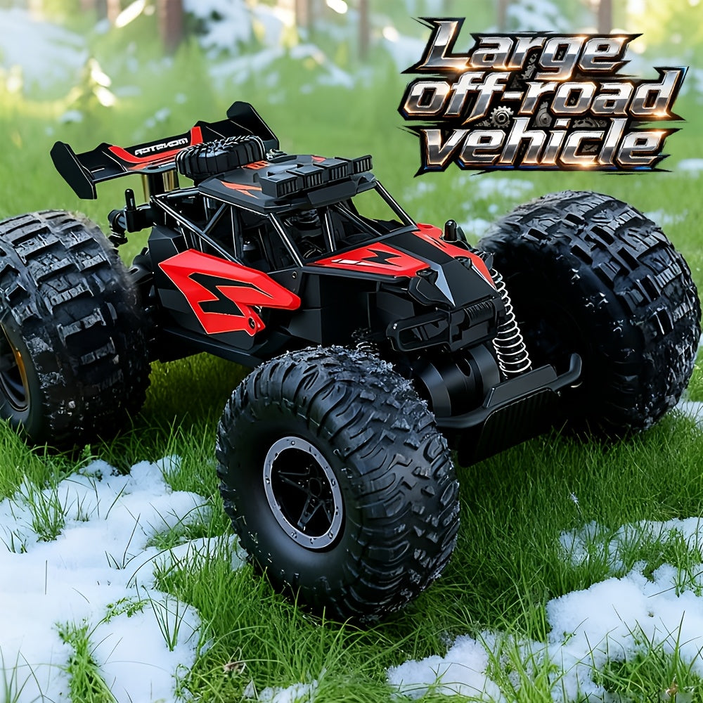 High-Speed RC Off-Road Truck with Full Bearings & Durable Alloy Steel - Remote Control Monster Truck for Boys Ages 6+ Halloween Christmas Birthday Gift