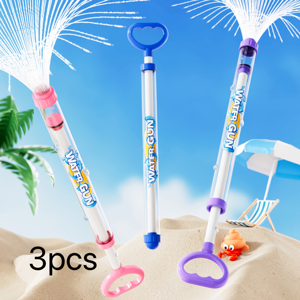 Kids Water Gun Toys Set of 3 Firework Squirt Guns for Pool Beach Outdoor Summer Party Fun Boys Girls Gift