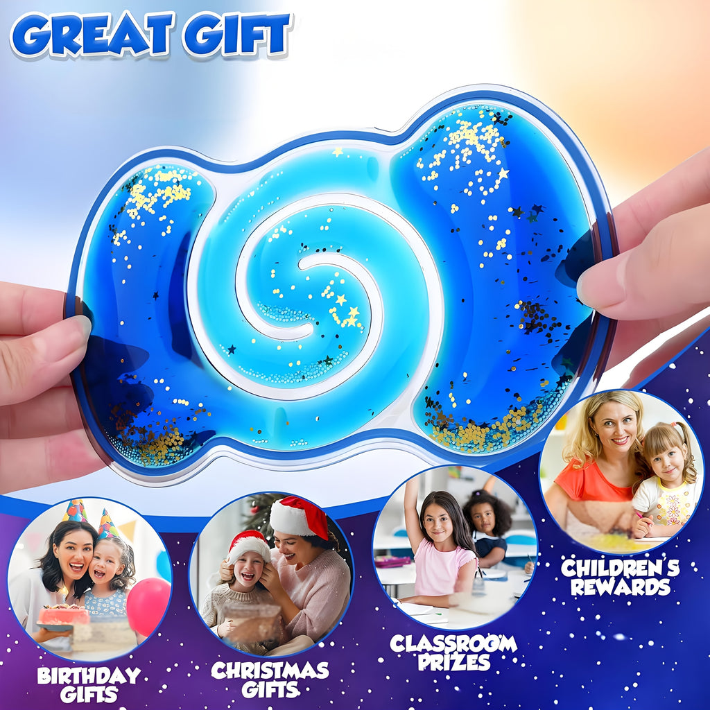 Sensory Squeeze Fidget Toys for Kids 8pcs Combination Pack – Stress Relief Tactile Sensory Play Set for Classroom, Home & Travel, Birthday Easter Holiday Gift Ages 3+