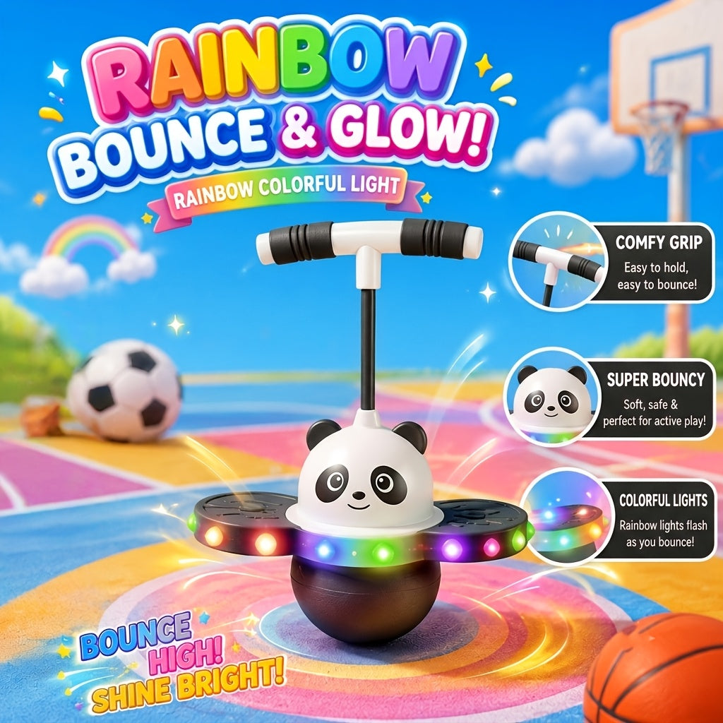 LED Light Up Bouncing Ball for Kids Colorful Flashing Lights Indoor Outdoor Active Play Toy for Boys Girls Ages 3 4 5 6 7 8 - Birthday Gift