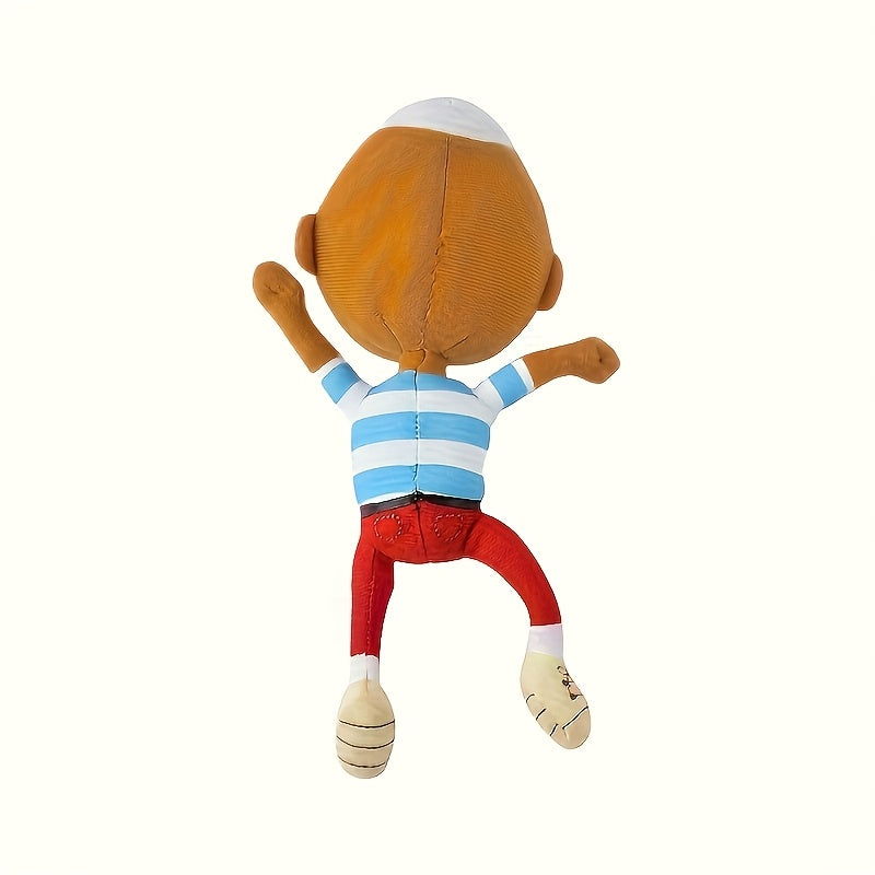Mischief Plush Toy 7 Inch Soft Stuffed Character Doll - Pocket-Sized Quirky Desk Companion Collectible Gift for Adults Teens Deep Brown