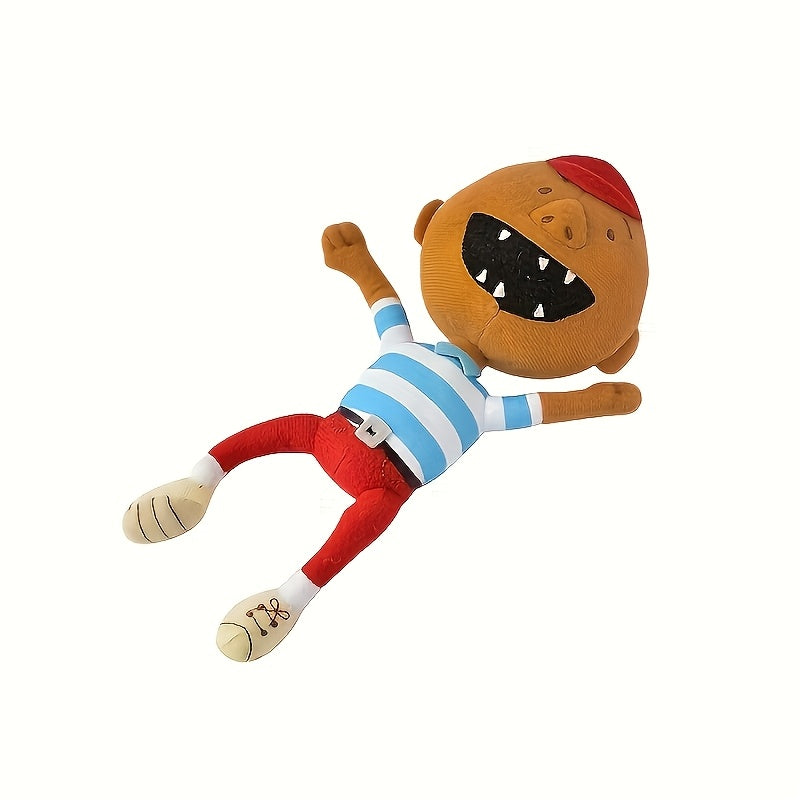 Mischief Plush Toy 7 Inch Soft Stuffed Character Doll - Pocket-Sized Quirky Desk Companion Collectible Gift for Adults Teens Deep Brown