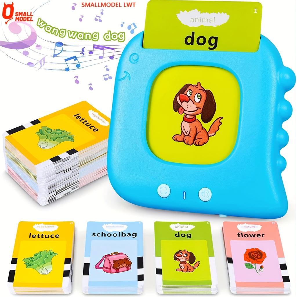 Talking Flash Cards for Kids 224-510 Words Preschool Language Learning Speech Therapy Autism Sensory Educational Toy Gift Boys Girls Ages 3-6