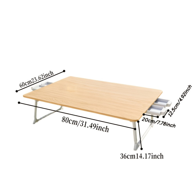 Foldable Puzzle Table with 4 Drawers – Portable Wood-Finish Puzzle Board & Storage Workbench for 1500 Pieces, Lightweight Puzzle Aid for Adults & Seniors, Room Decoration