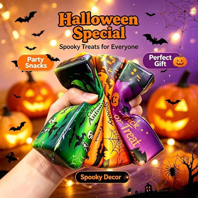 Halloween Stress Ball Set by KIDGENIUS, Soft PU Slow Rising Squishy Fidget Toys in 3-Pack or 6-Piece Gift Box for Party Favors and Sensory Desk Breaks