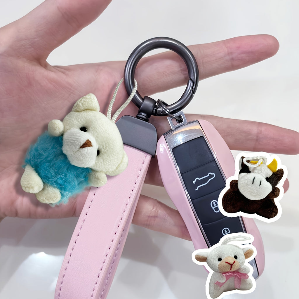 24PCS Mini Animal Plush Toy Assortment – Small Stuffed Animal Bulk Set with Keychains, Party Favors, Carnival Prizes, School Gifts, Christmas Easter Halloween Valentine’s Day Gift for Kids
