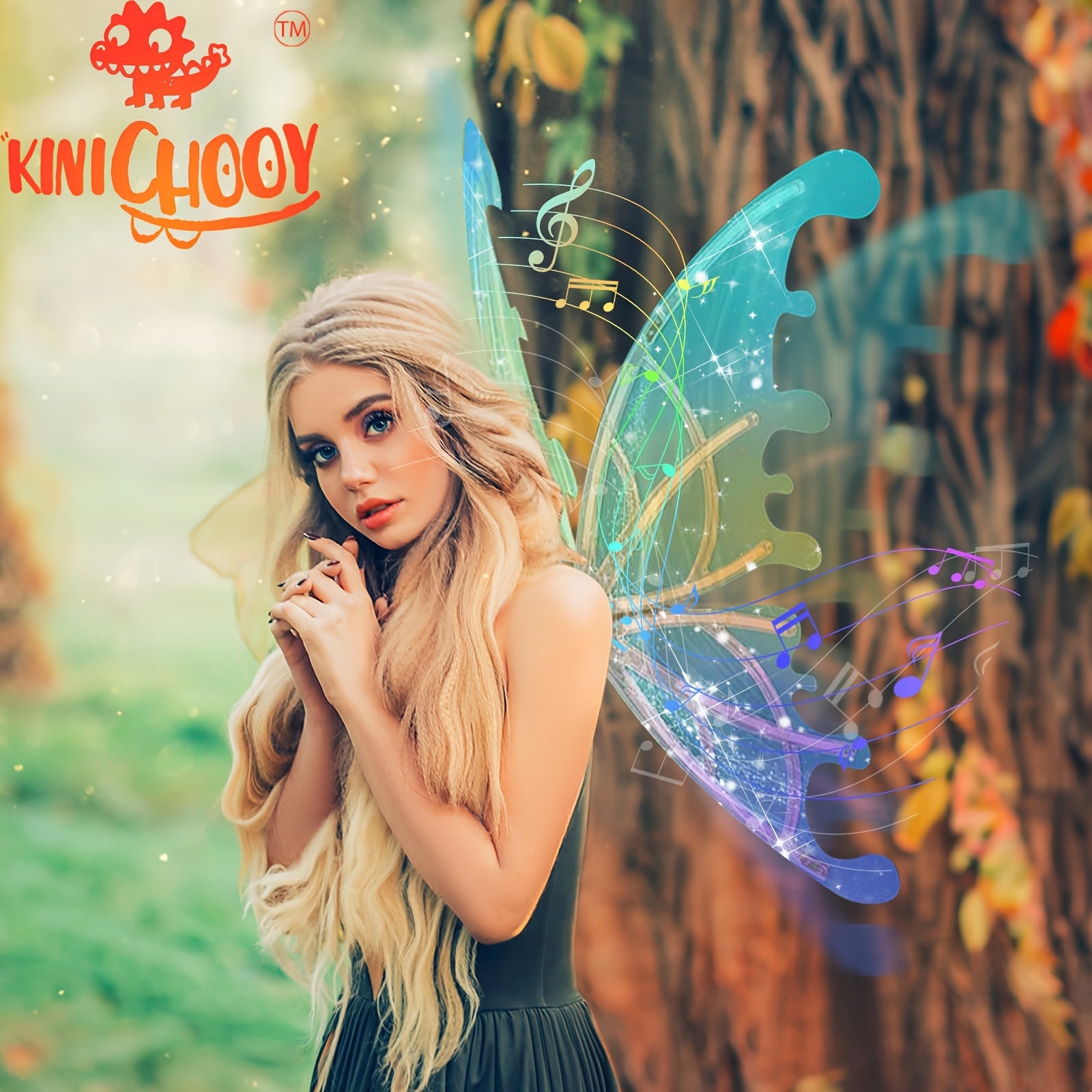 LED Fairy Butterfly Wings USB Rechargeable – Glowing Light-Up Costume Wings for Kids Halloween Cosplay Dress-Up & Parties