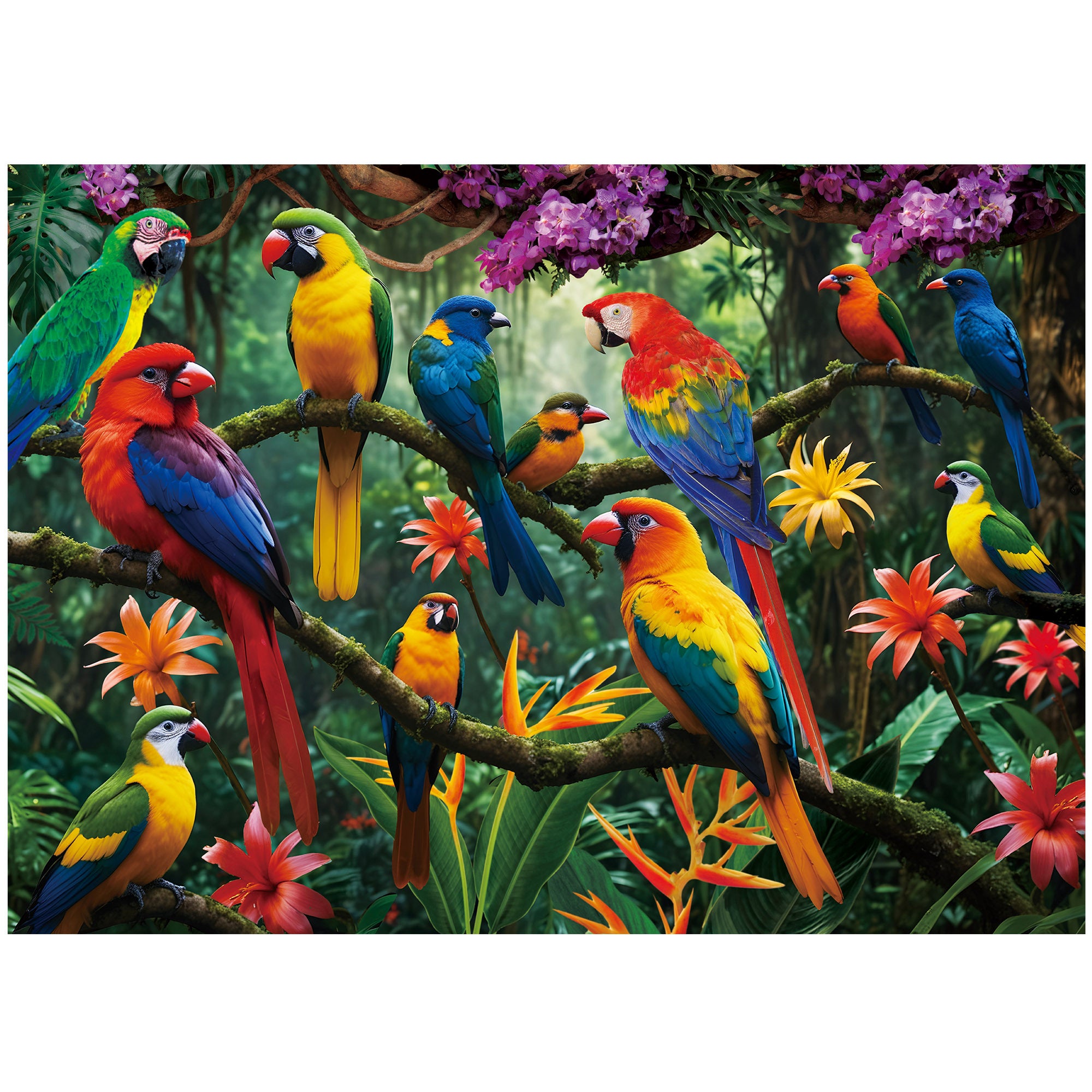 3-Pack 1000 Piece Jigsaw Puzzles for Adults – Scenic Nature Designs with Letters on Back, Challenging Family Game Night Puzzle Set, Birthday Christmas Holiday Easter Gift