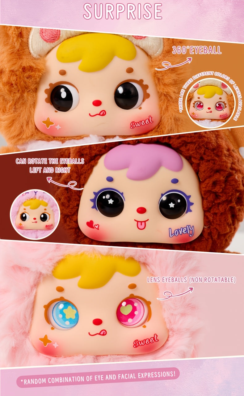 Samuel Cute Animal Plush Doll - Dreaming Series Unique Design Collectible Stuffed Animal, Valentine's Day Christmas Birthday Holiday Gift