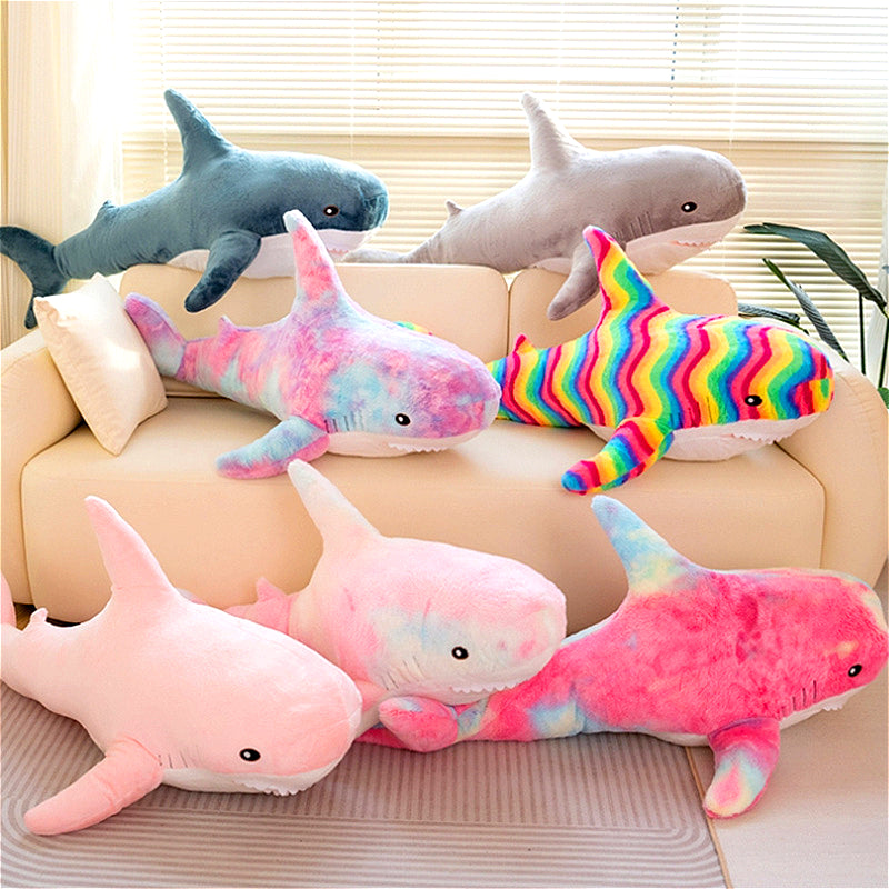 61cm / 24 Inch Shark Stuffed Animal Plush Toy – Soft Shark Plush Pillow, Cute Sea Animal Doll, Room Decor, Birthday Gift for Boys Girls Kids Adults, Multiple Colors