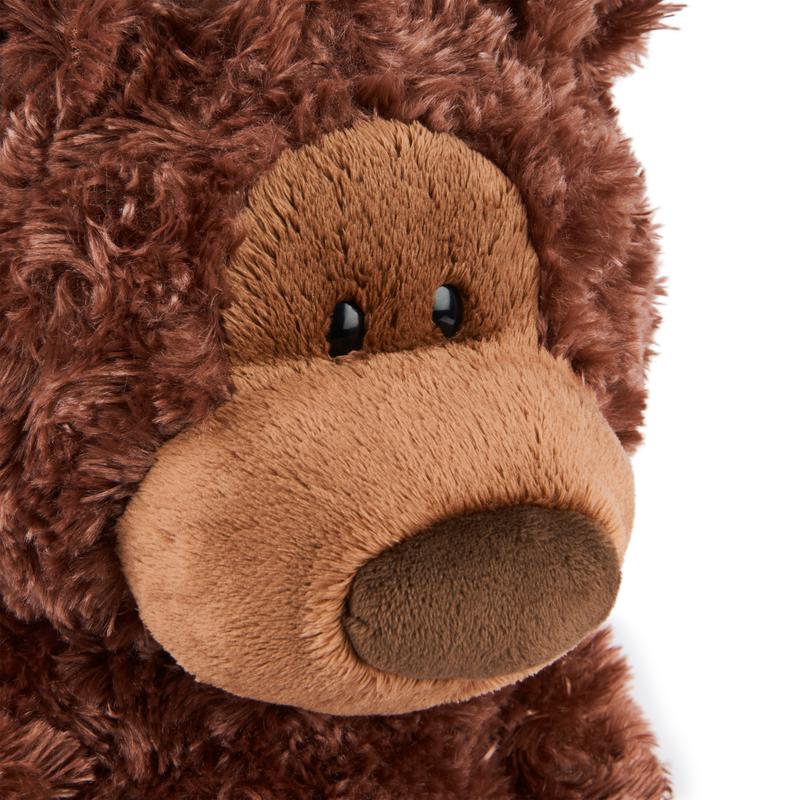 GUND Philbin Classic Teddy Bear 12 Inch Chocolate Brown - Premium Soft Plush Stuffed Animal for Ages 1 and Up, Faux Suede Paw Pads & Oversized Huggable Paws, Forever Friends Promise, Cuddle Toy Gift for Kids Babies Toddlers