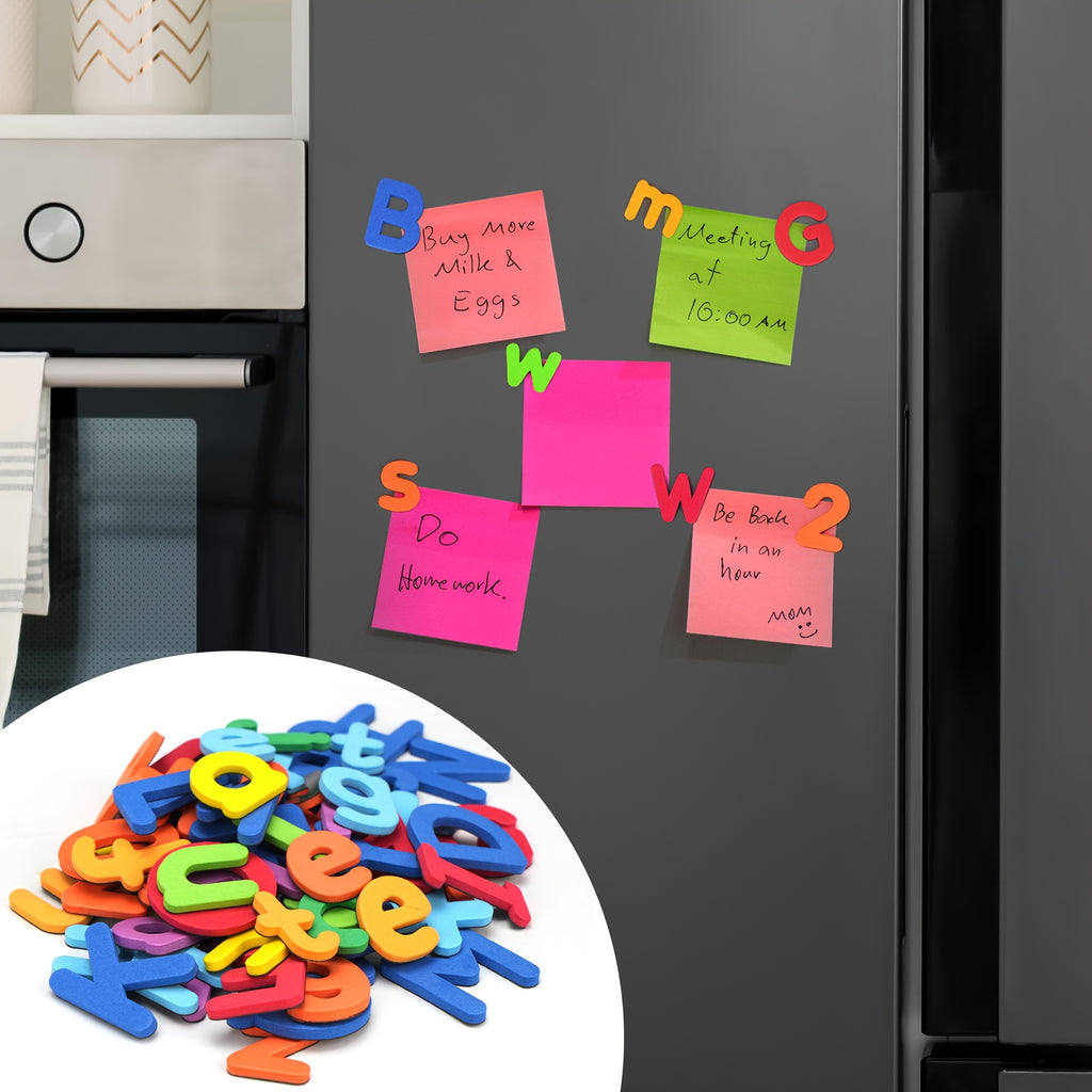 Magnetic Letters Numbers for Kids 253PCS Alphabet Fridge Magnets Educational Toys for Toddlers Spelling Learning STEM Classroom Homeschool Gift