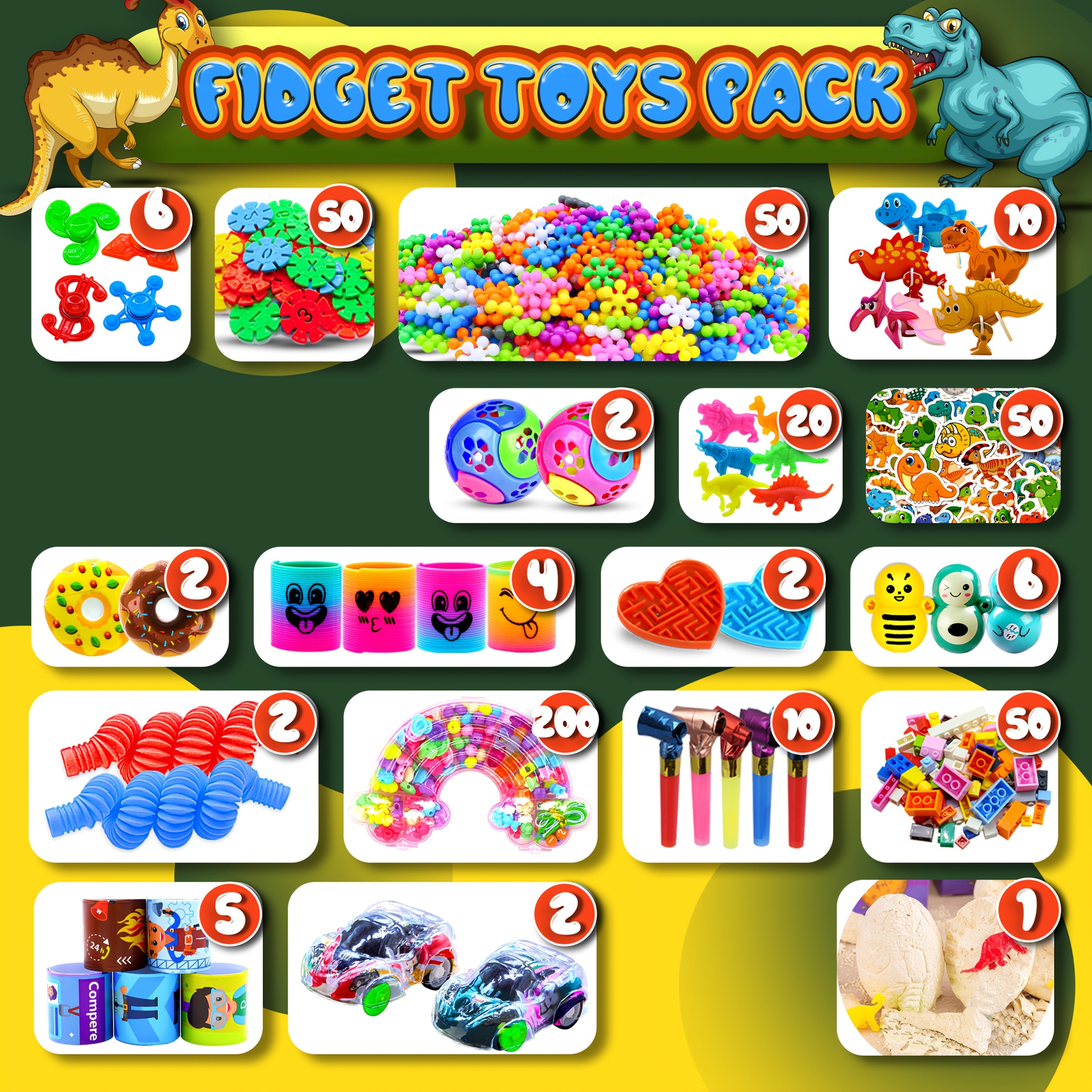 1000pcs Finger Toys Bulk – Novelty Mini Party Favor Toys, Carnival Prizes, Lucky Bag Fillers, Classroom Gifts, Birthday Presents, Themed Party Toy Bags