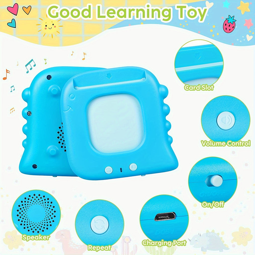 Talking Flash Cards for Kids 224-510 Words Preschool Language Learning Speech Therapy Autism Sensory Educational Toy Gift Boys Girls Ages 3-6