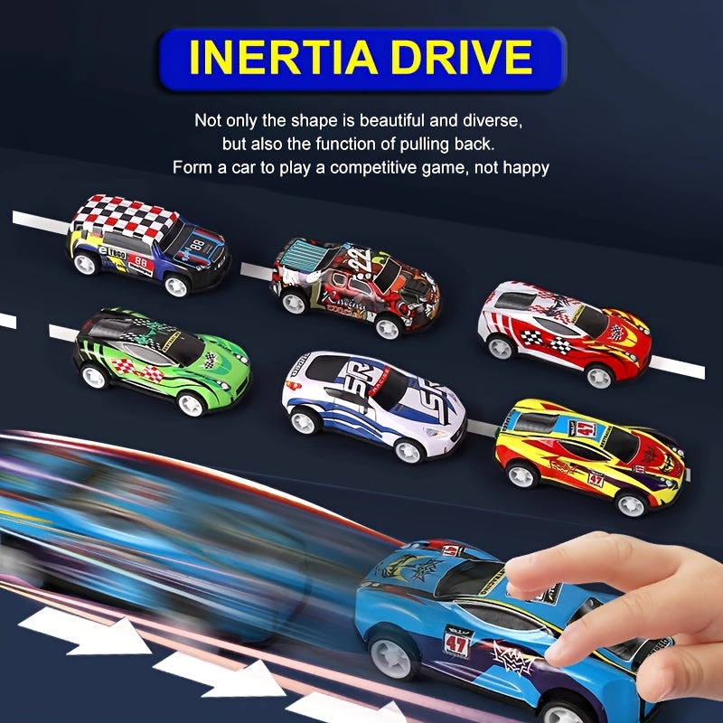 24-Piece Toy Car Set with Storage Box – Colorful Mini Vehicles for Kids Ages 3-12, Birthday & Holiday Gift for Boys & Girls