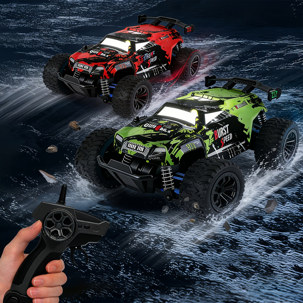 High-Speed 4WD Off-Road RC Truck 40KM/H+ Racing Class All-Terrain Remote Control Car with 2.4GHz Controller – Fast RC Vehicle Gift for Boys Kids Ages 3+