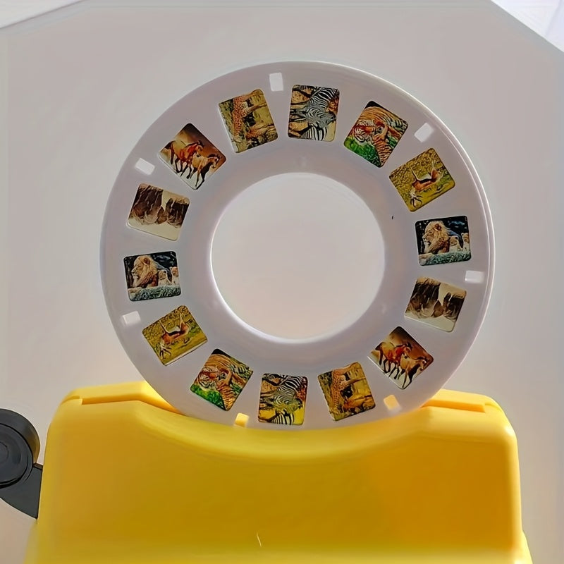 Kids 3D Slide Viewer Toy with Slides – Educational Viewing Machine Space Ocean Animals Dinosaurs Themes for Toddlers & Children Ages 3+