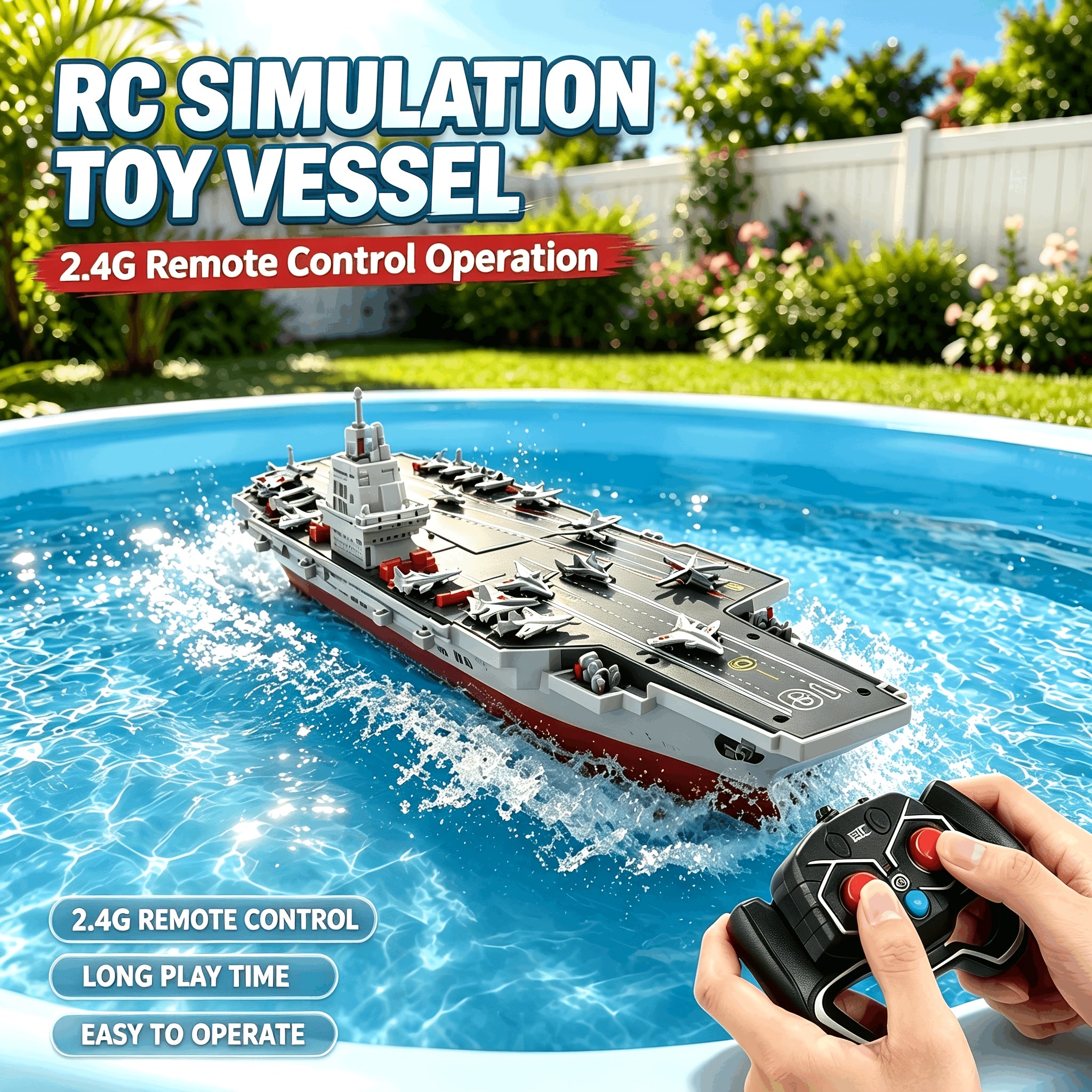 RC Aircraft Carrier Ship 1:800 Scale Fujian Model DIY Assembly Remote Control Boat Water Activated Sound Effects Adult Hobby Gift