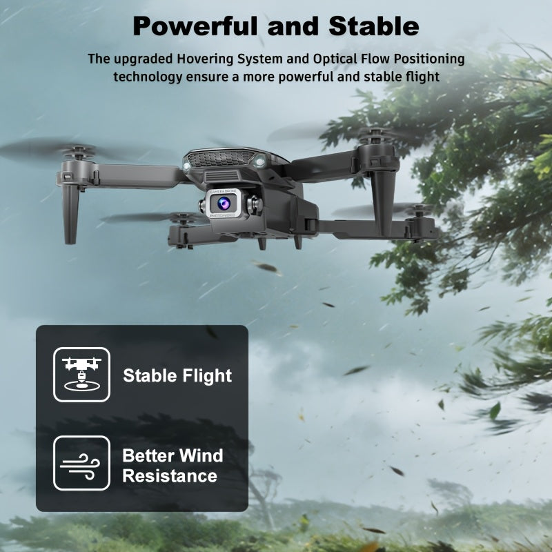 Foldable RC Drone with Camera One-Key Start 360 Stunt Tumbling Remote Control Quadcopter for Adults Beginners Kids Holiday Birthday Gift