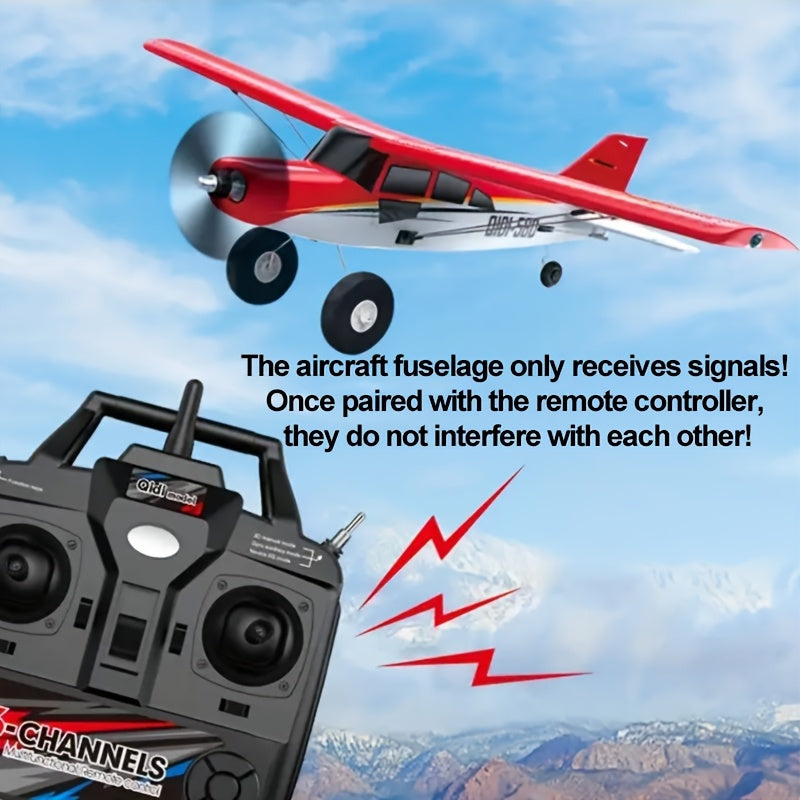 M7 RC Airplane 6-Channel Brushless Fixed Wing with 6-Axis Gyro 3D Stunts 120M Range EPP Foam Aircraft – Remote Control Plane Toy for Beginners & Advanced Pilots Kids Teens Gift
