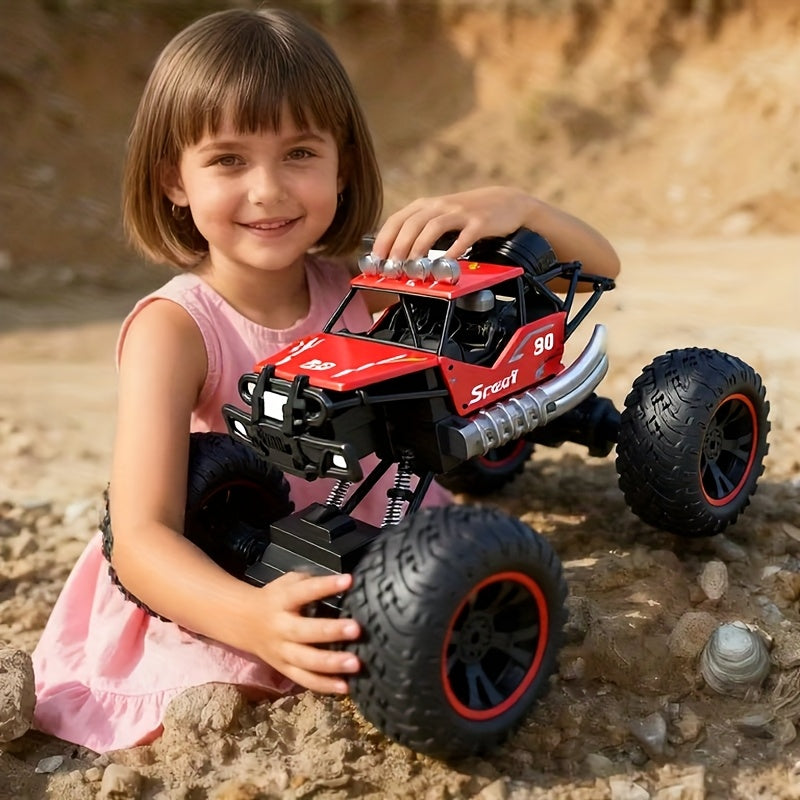 Large High-Speed RC Car USB Rechargeable Remote Control All-Terrain Off-Road Truck Racing Vehicle – Cool Toy Gift for Boys Ages 6 and Up