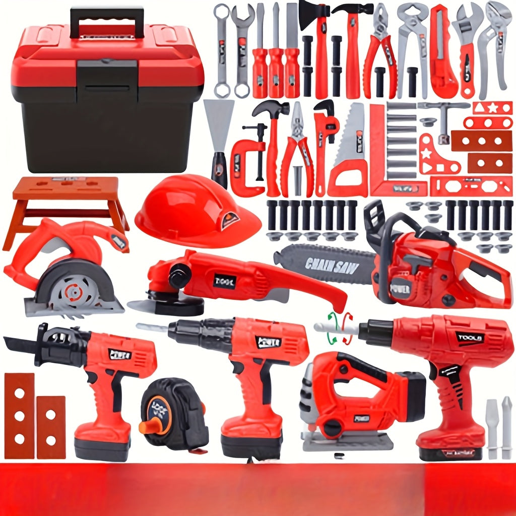 Kids Tool Set 38-Piece, Pretend Play Construction Toy for Toddlers, Educational Building Kit, Birthday & Christmas Gift for Boys Girls Ages 3+