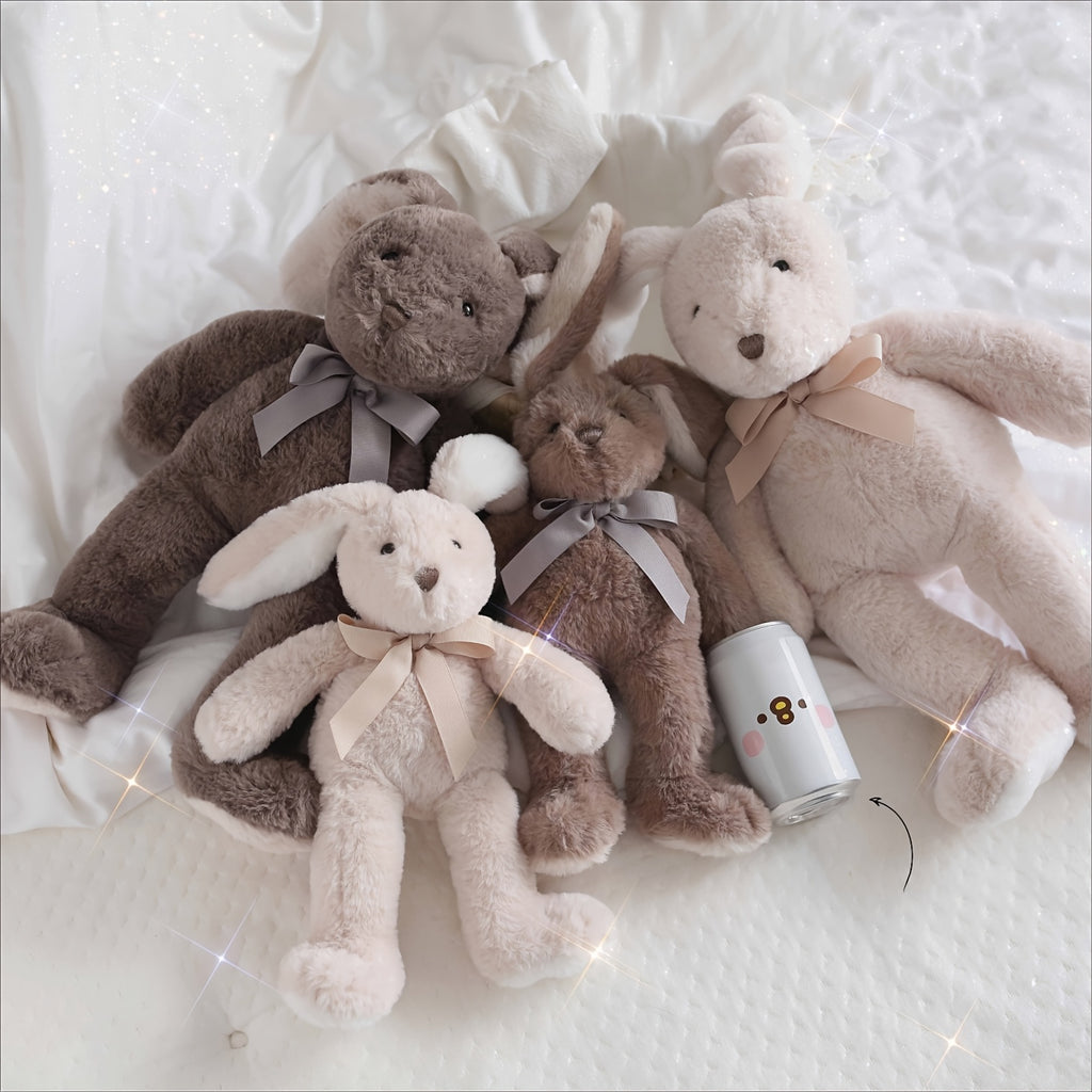 Bunny Stuffed Animal Soft Rabbit Plush Toy Cute Easter Basket Gift for Baby Girls Women Kids Birthday Holiday