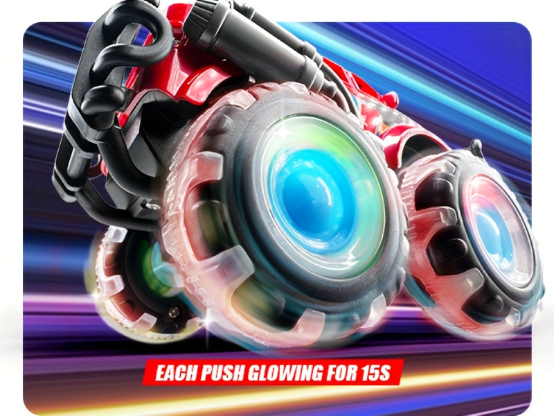 3-Pack Monster Truck Toys with Flashing LED Wheels – Friction-Powered Light-Up Cars for Toddlers, Easter, Christmas & Birthday Gift for Boys & Girls