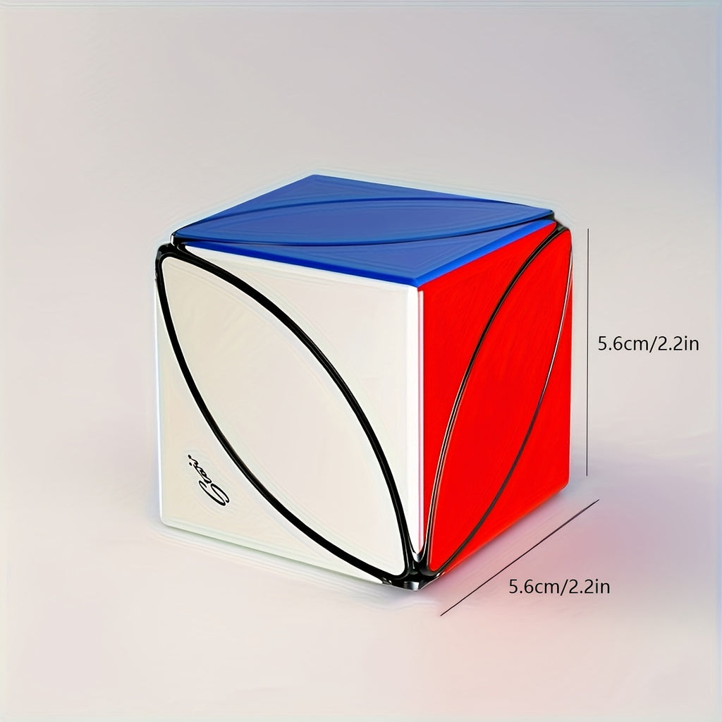 Speed Magic Cube Qiyi Maple Leaf 3x3 Puzzle Cube Smooth Turning ABS Compact Beginner Cube Toy Gift for Kids Adults STEM Brain Teaser