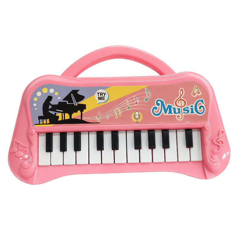 Kids Piano Keyboard Toy 13 Keys Portable Electronic Music Instrument for Toddlers Boys Girls Birthday Christmas Gift Educational STEM Toy