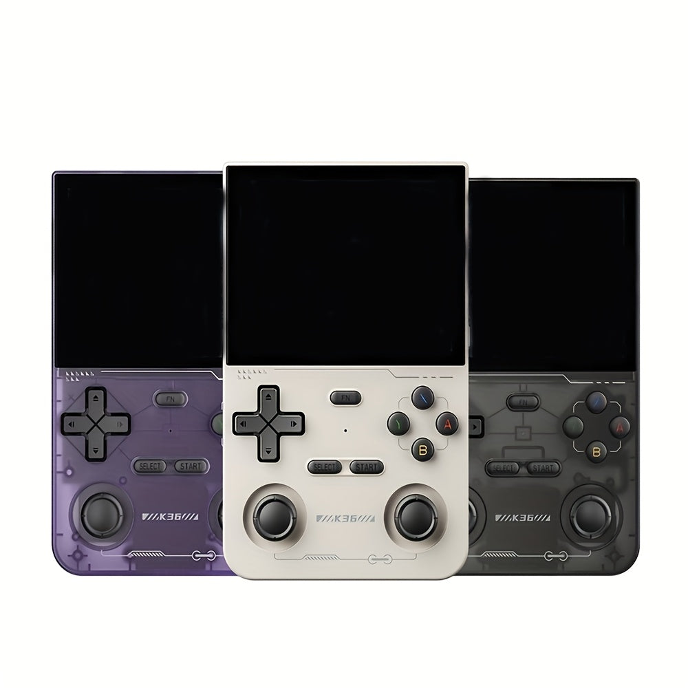 Open Source Portable Handheld Game Console 3.5-Inch IPS Screen 64GB TF Card Pre-Installed Emulator Ultra Long Battery OTG Retro Gaming Gift
