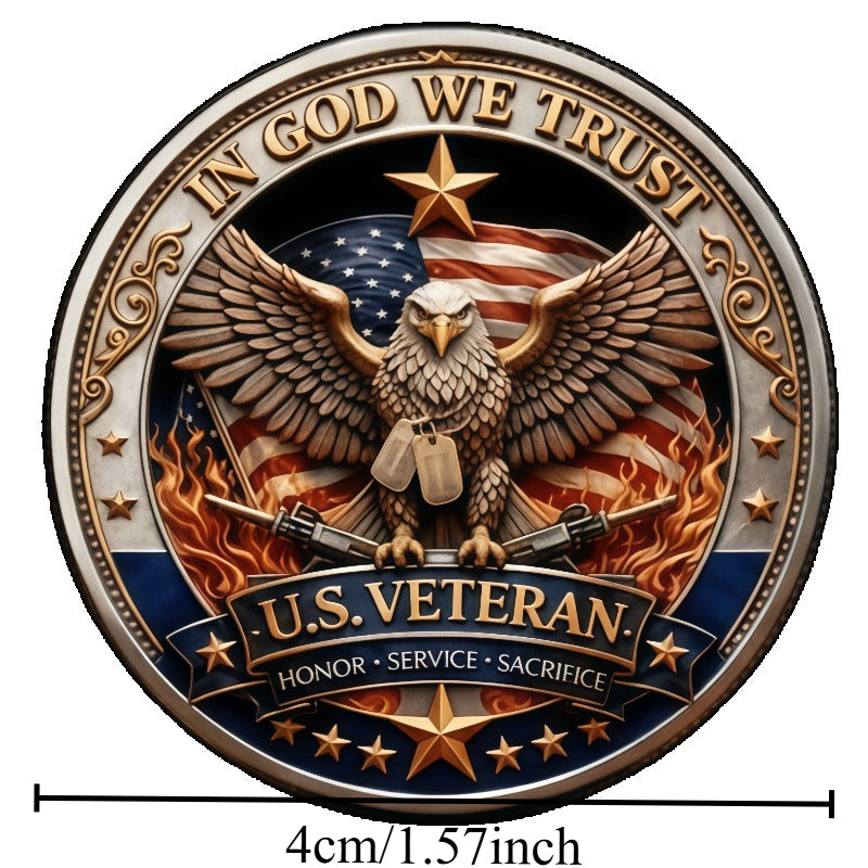 USA Commemorative Coin 250th Anniversary 10 Pack 1776-2026 – Double-Sided High Relief Challenge Coin American Freedom Token Patriotic Gift for Veterans Collectors