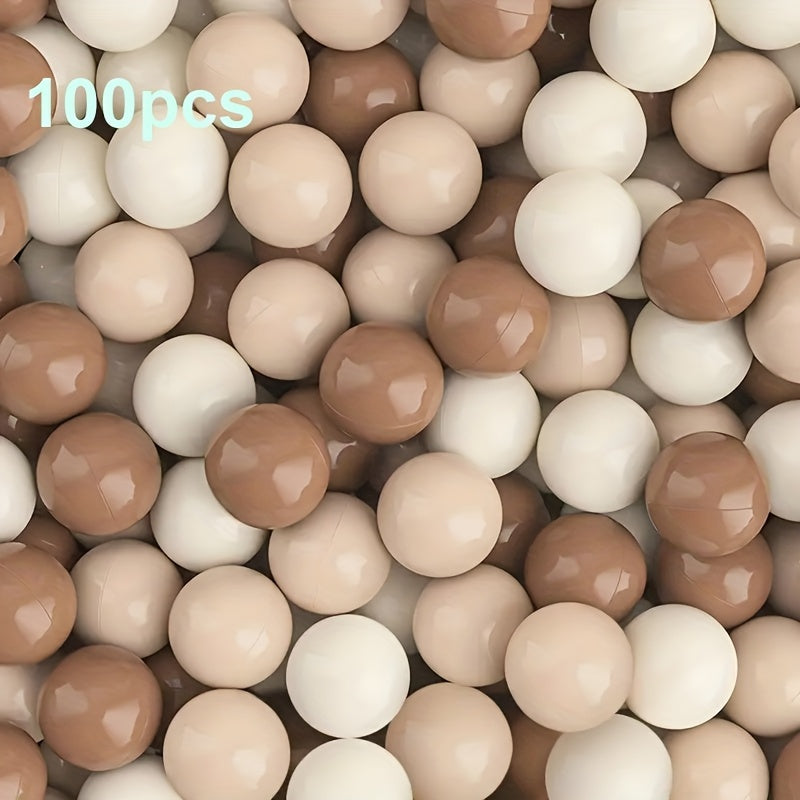 Ocean Balls for Infants Toddlers 100 200 Pack - Non-Toxic PE Colorful Ball Pit Balls for Baby Sensory Play, Hand-Foot Coordination Color Learning, Safe Play Balls for Ball Pit Pool, Baby Gift