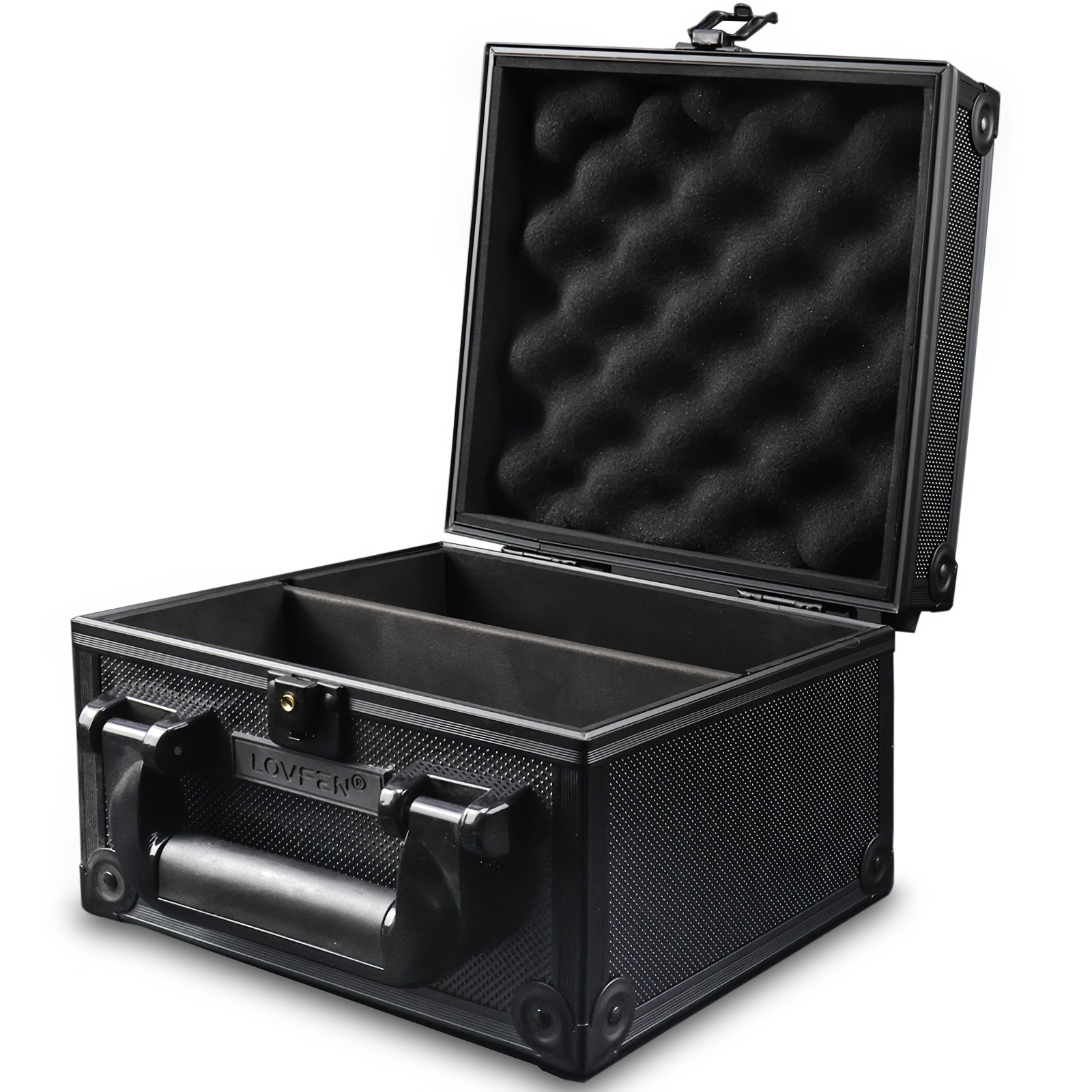 Trading Card Top Loader Storage Box Holds 600+ Cards 3"x4" 35pt Rigid Card Case Organizer with Lock for Sports Cards Pokemon MTG
