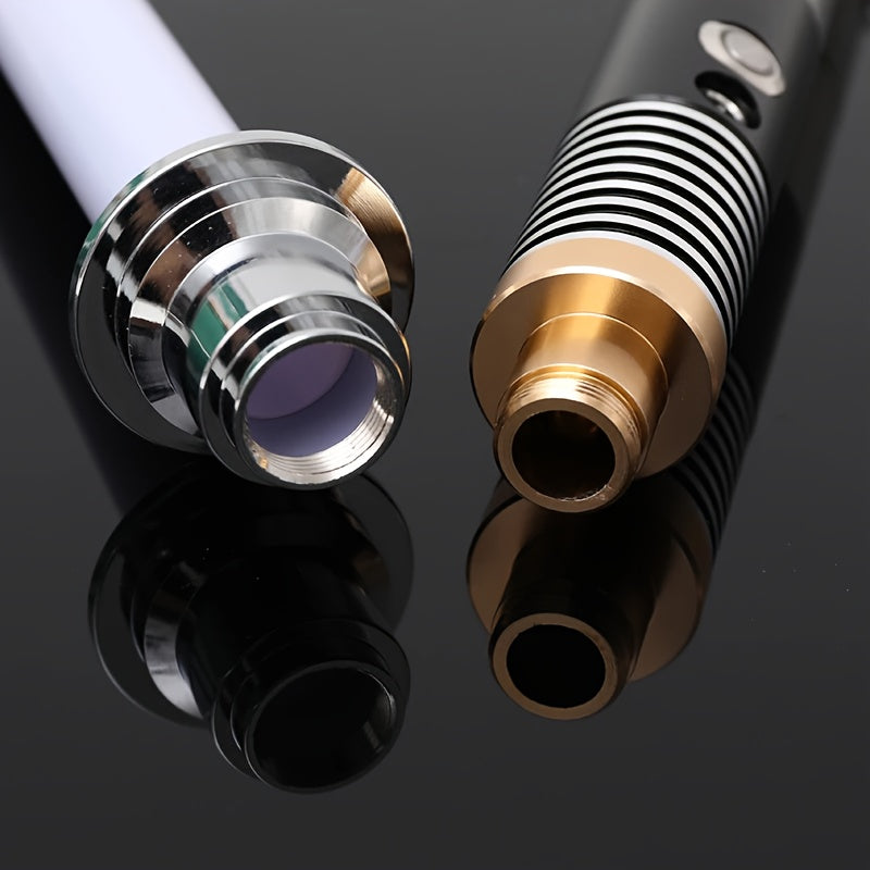RGB LED Light Up Saber Sword 16 Colors Sound Effects Metal Handle Cosplay Toy Kids Adults Gift Halloween Christmas
